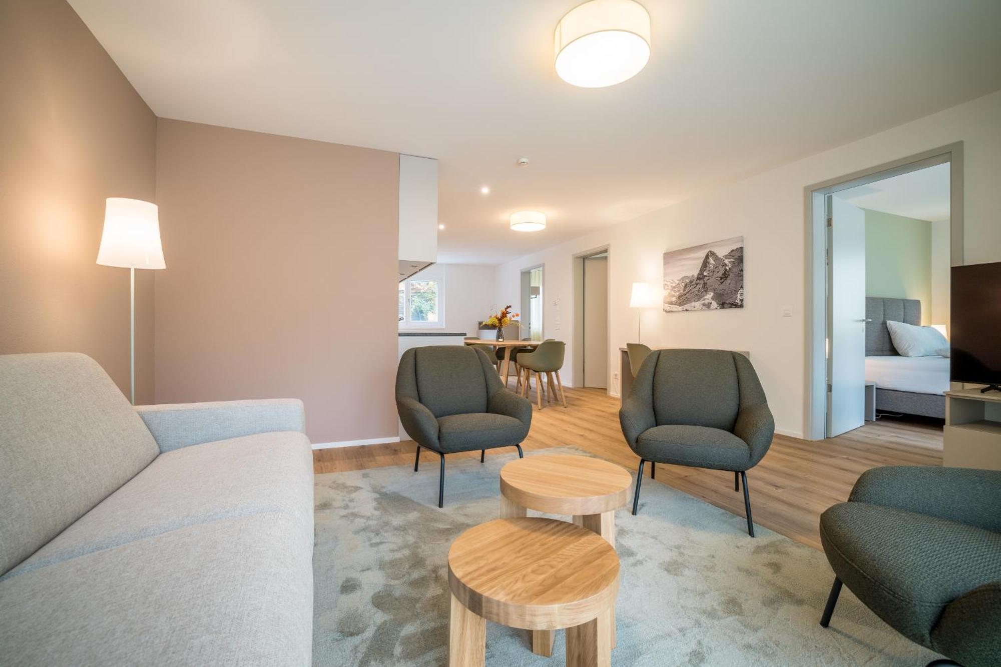 Modern City Apartments Interlaken Kamer foto
