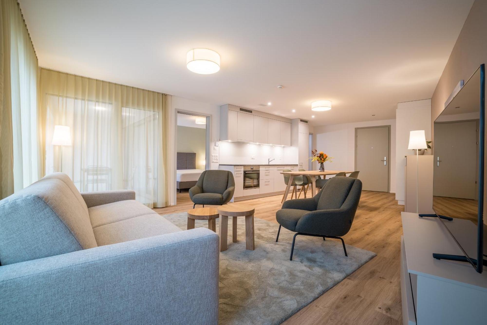 Modern City Apartments Interlaken Kamer foto