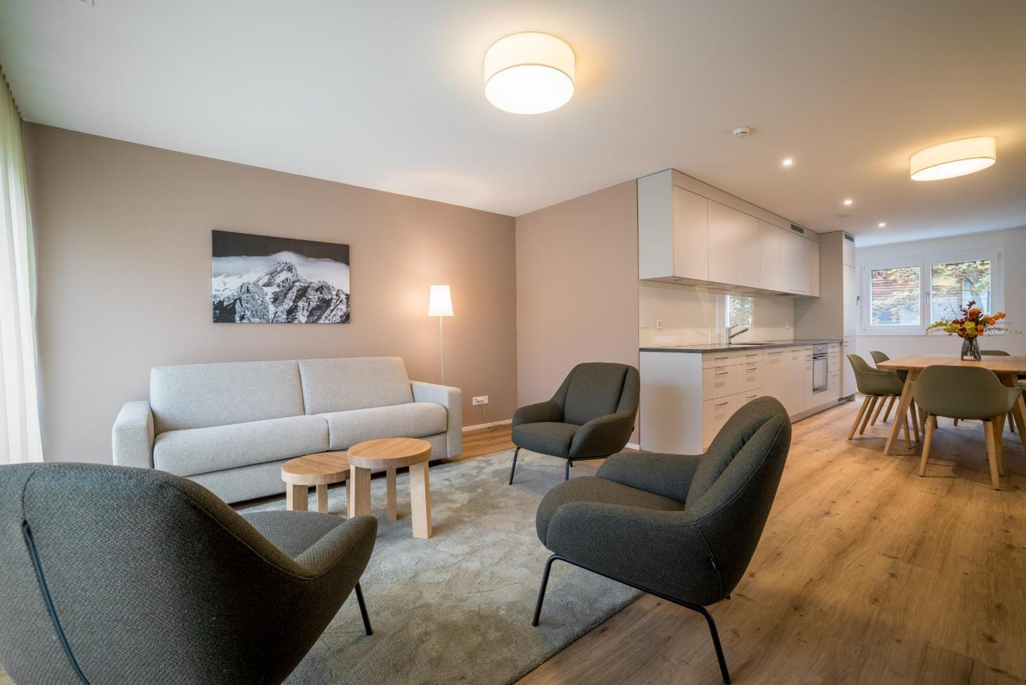 Modern City Apartments Interlaken Kamer foto